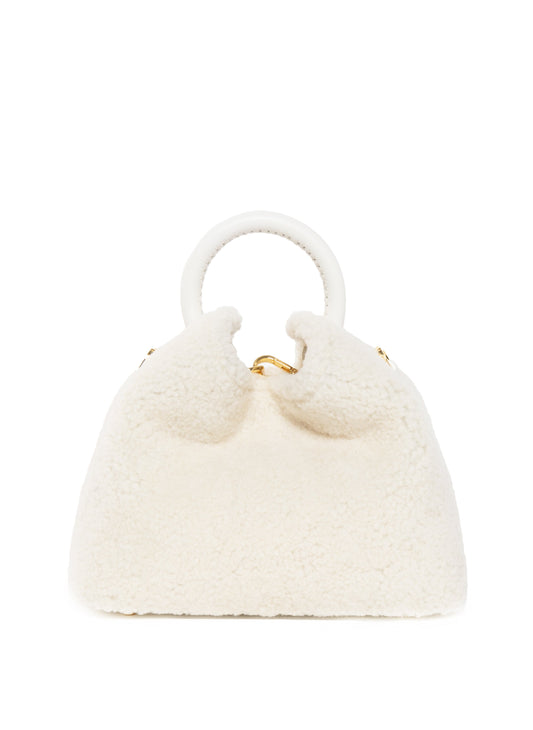 Baozi Shearling Teddy White