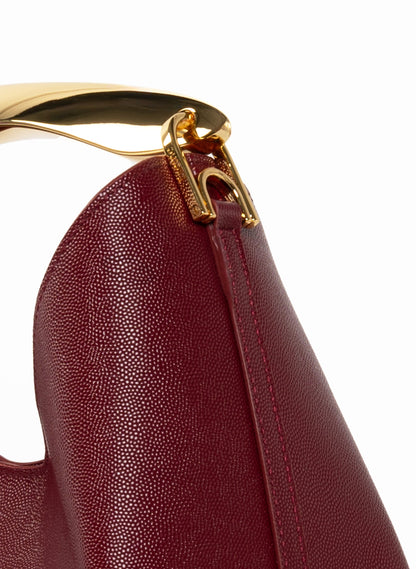 Boomerang Caviar Leather Burgundy