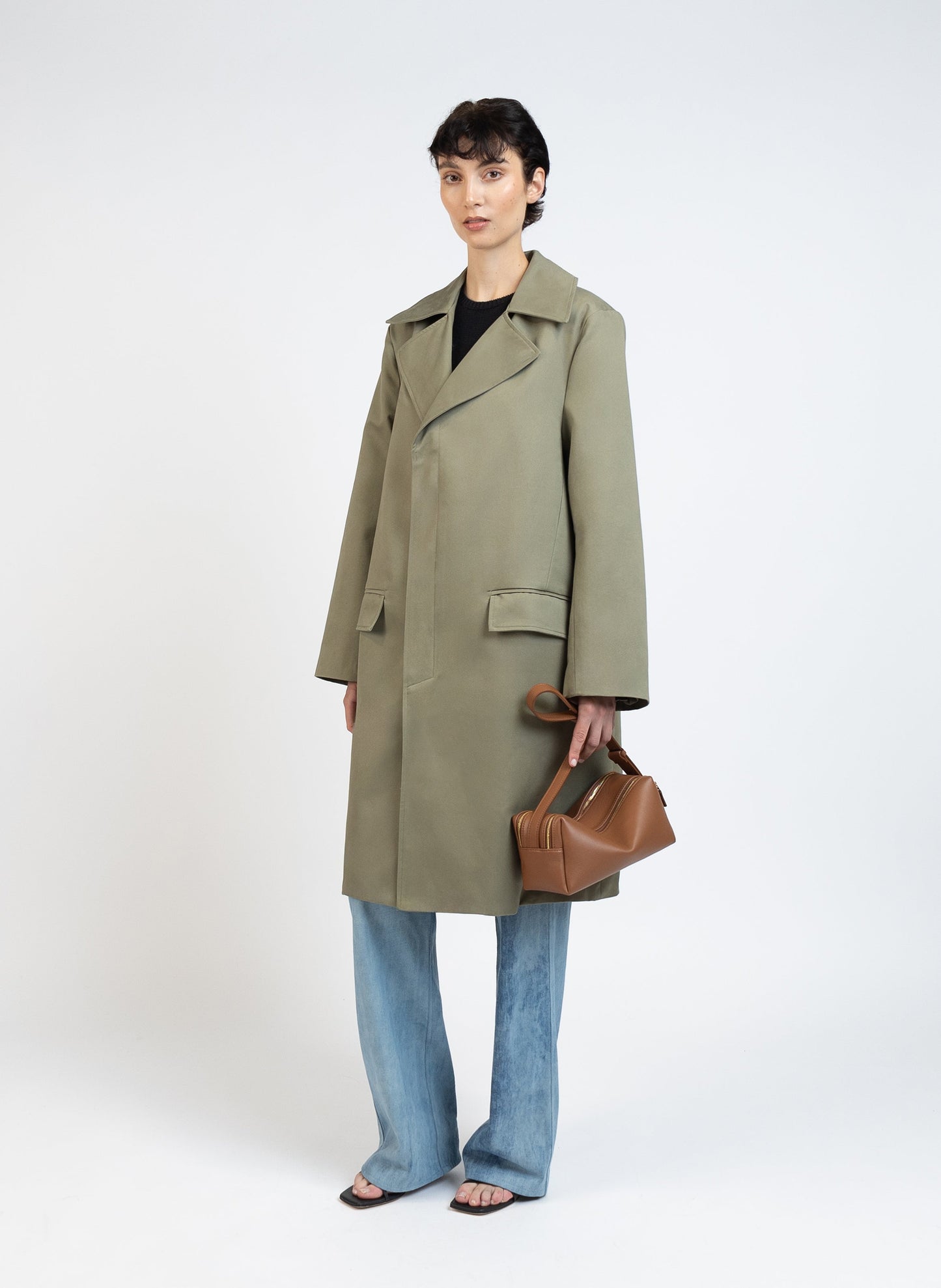 Oversized coat/Khaki