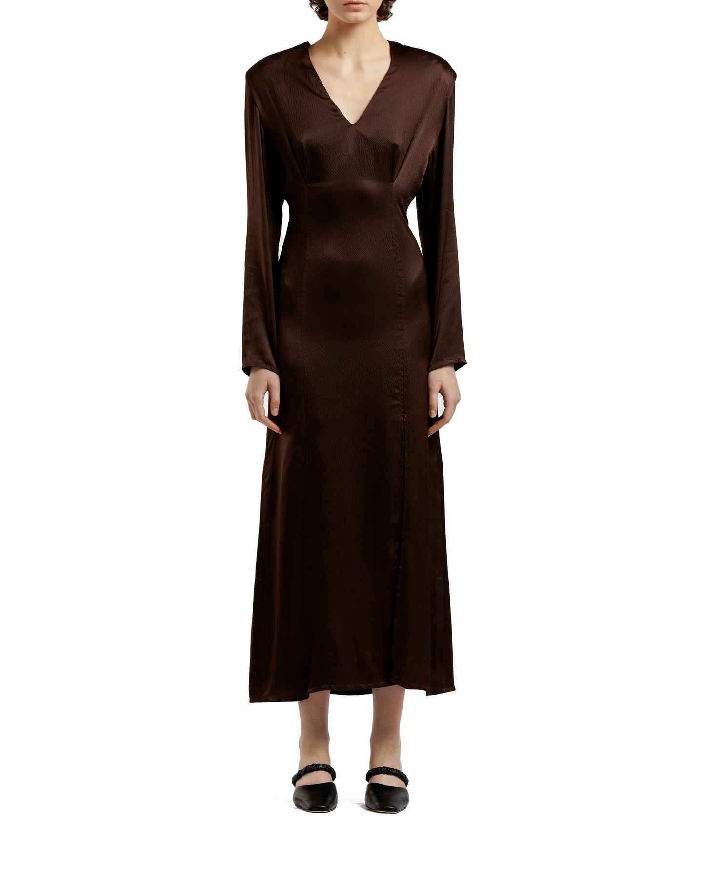 Evening Dress Brown