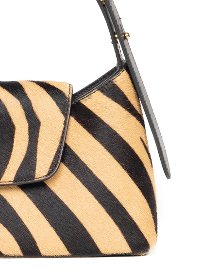 Envelope Calf Leather Zebra