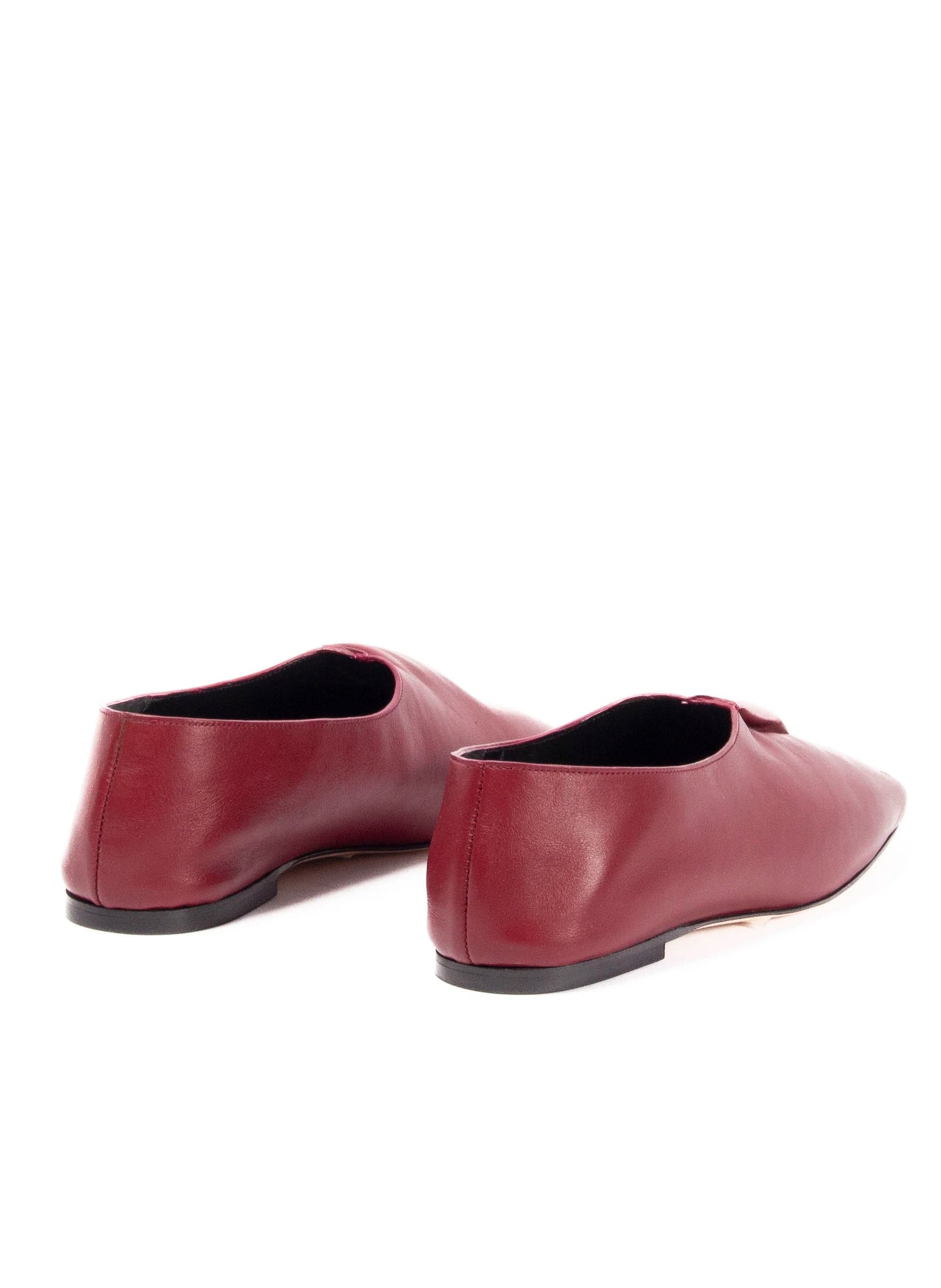 Fold Ballerina Burgundy