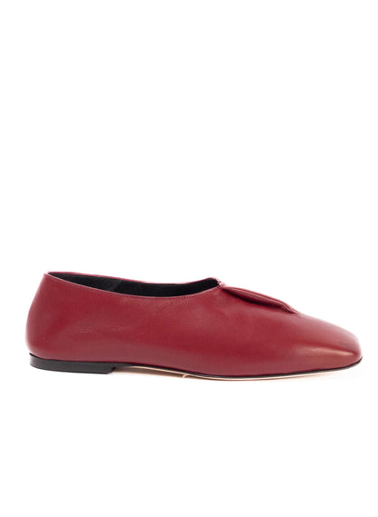 Fold Ballerina Burgundy