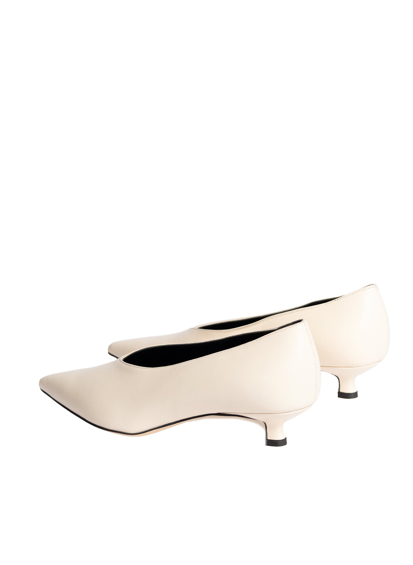 Vivian Pumps Leather Cream