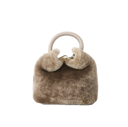 Madeleine Shearling Montone Taupe