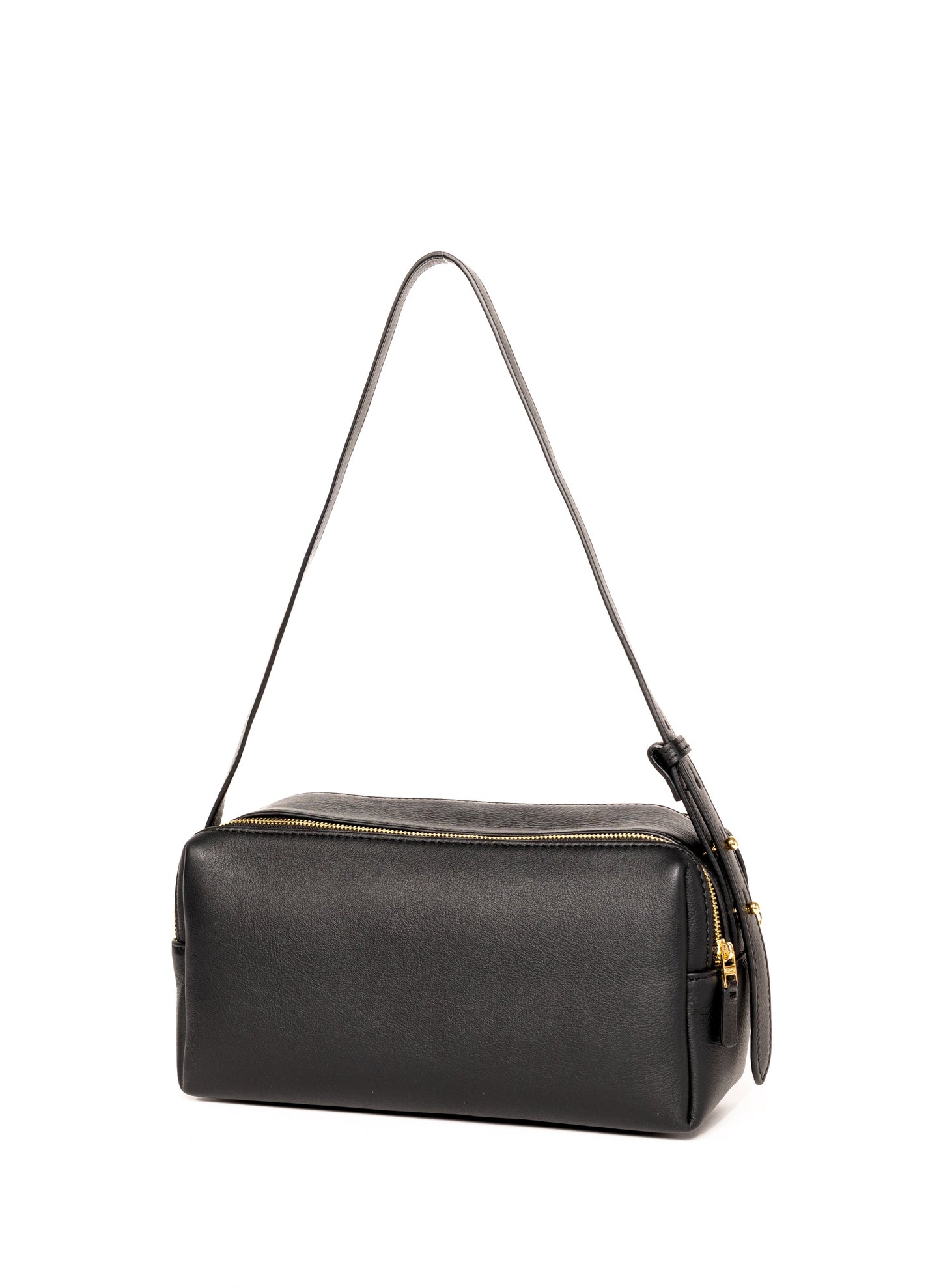 Trousse Pebbled Leather Black