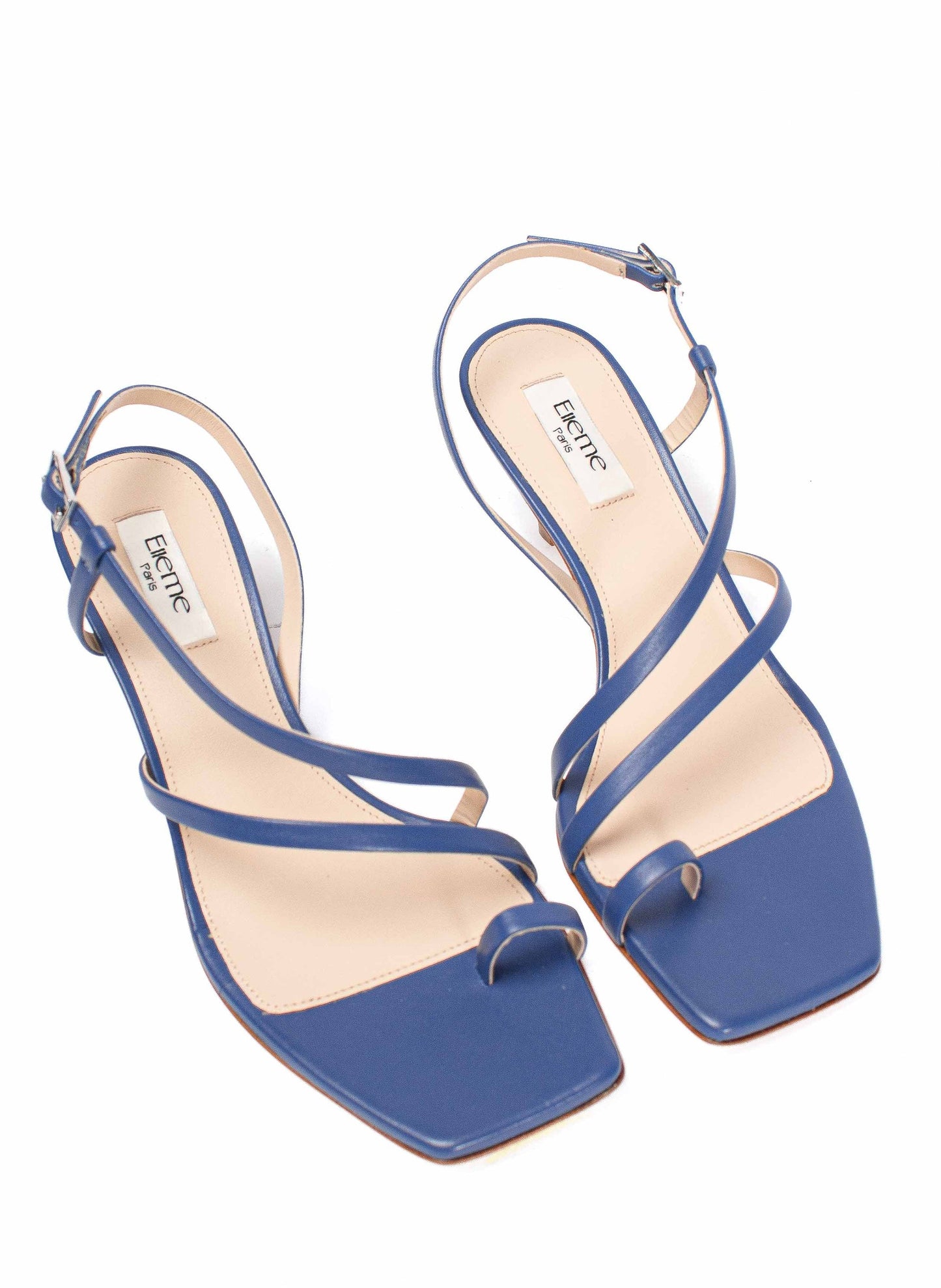 Twist Sandal  Leather Riviera Blue